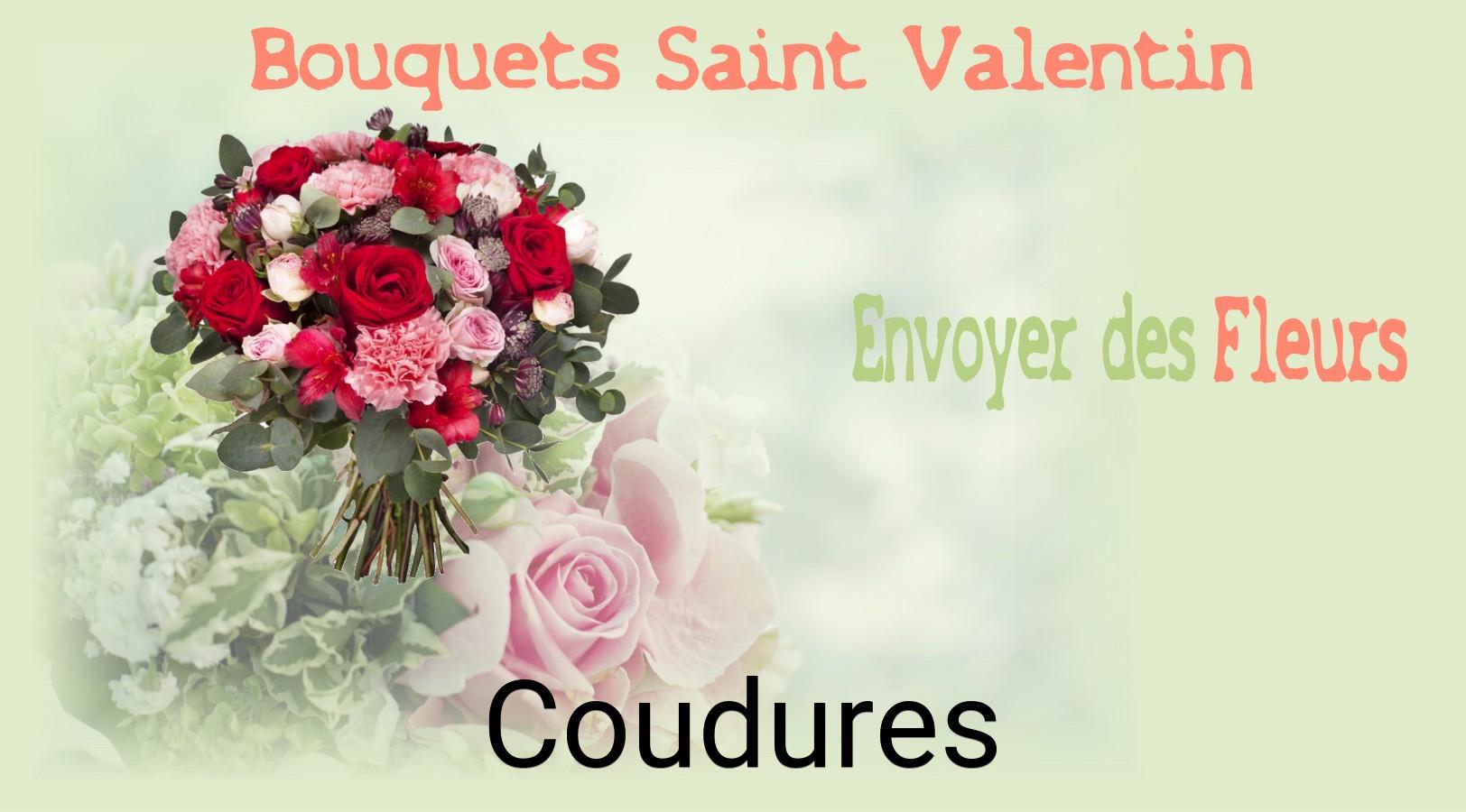 Roses de Saint-Valentin livrées à Coudures